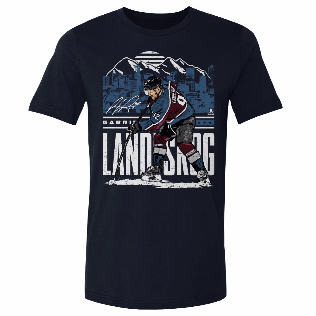 Gabriel Landeskog Men's Cotton T-Shirt | 500 LEVEL