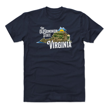 Virginia Men's Cotton T-Shirt | 500 LEVEL