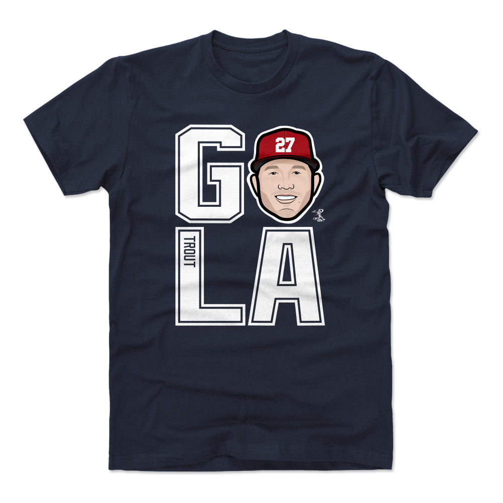 Mike Trout Men's Cotton T-Shirt | 500 LEVEL
