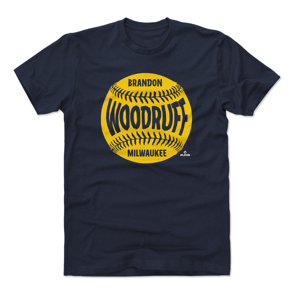 Brandon Woodruff Men&#39;s Cotton T-Shirt | 500 LEVEL