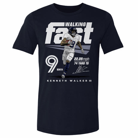 Kenneth Walker III Men's Cotton T-Shirt | 500 LEVEL