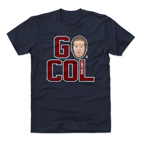 Gabriel Landeskog Men's Cotton T-Shirt | 500 LEVEL