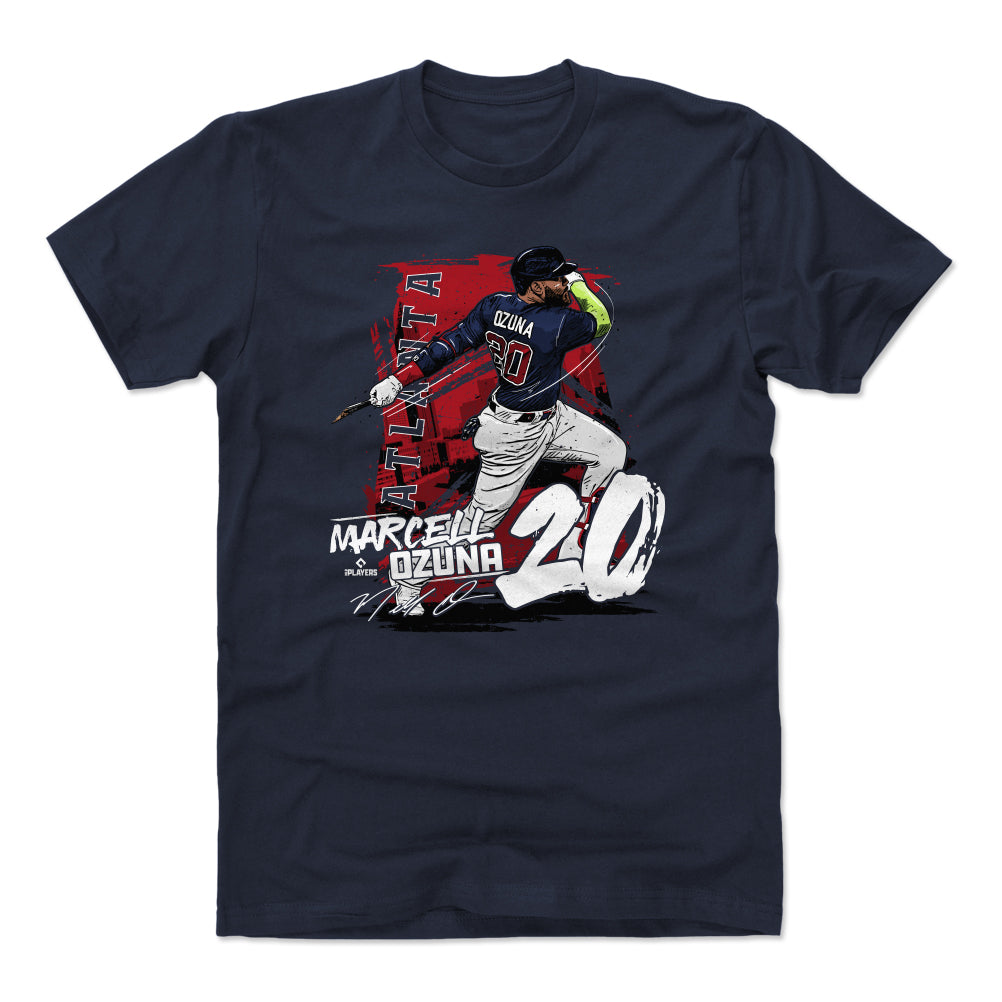 Marcell Ozuna Men's Cotton T-Shirt | 500 LEVEL