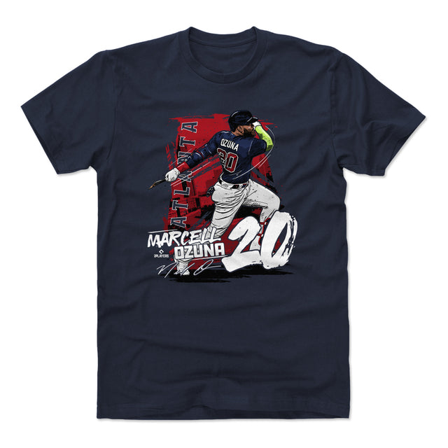 Marcell Ozuna Men's Cotton T-Shirt | 500 LEVEL