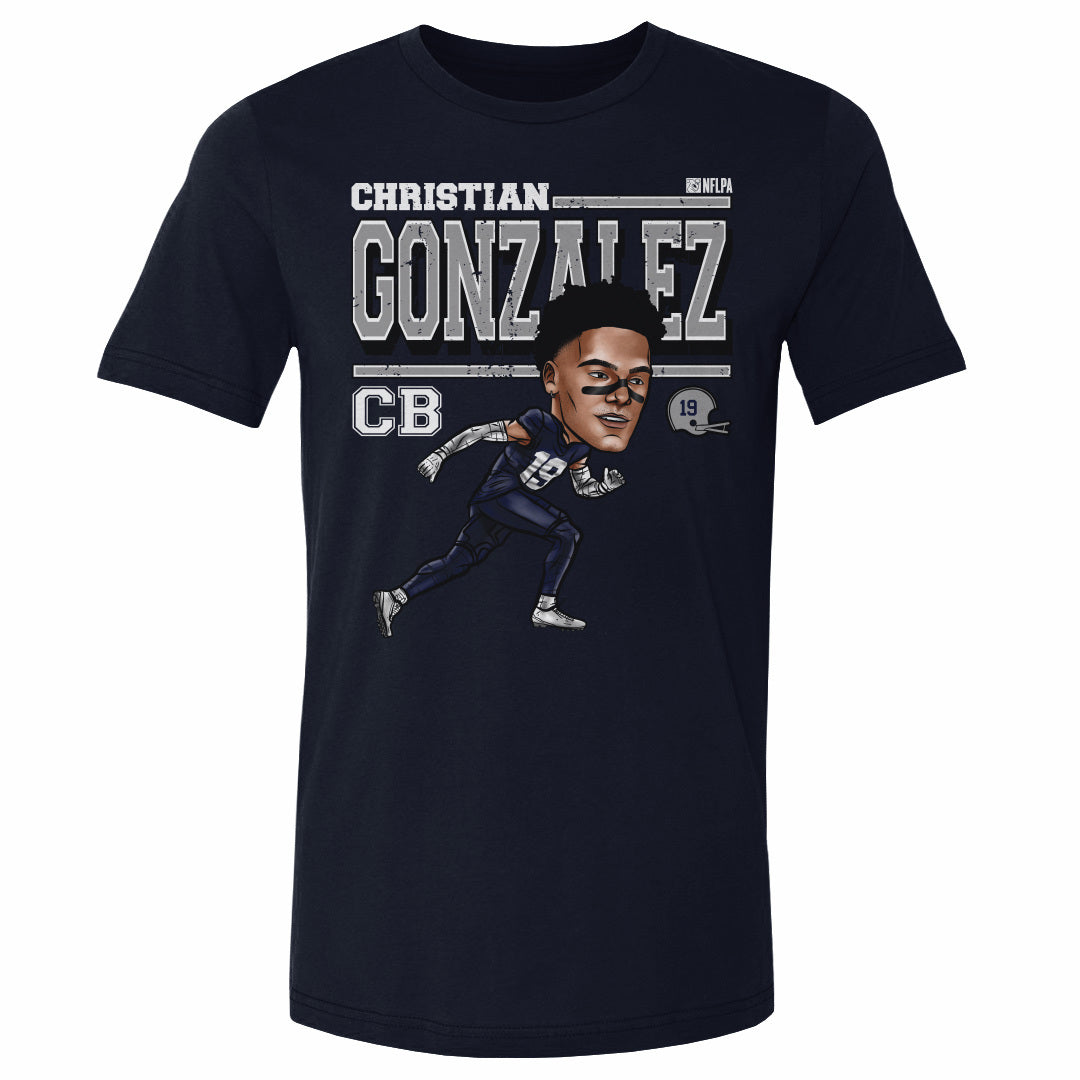 Christian Gonzalez Men&#39;s Cotton T-Shirt | 500 LEVEL