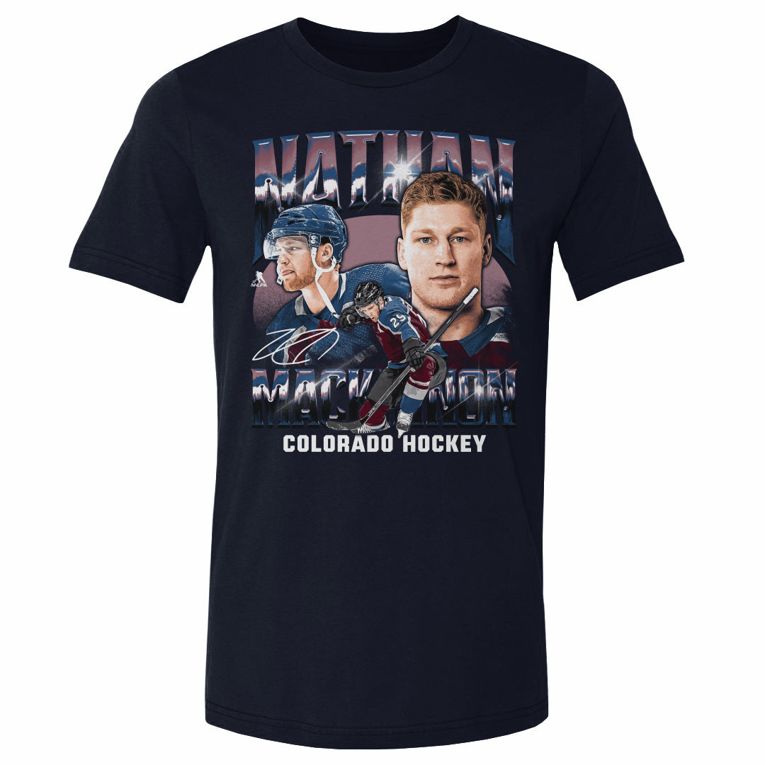 Nathan MacKinnon Men's Cotton T-Shirt | 500 LEVEL