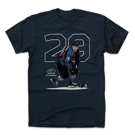 Nathan MacKinnon Men's Cotton T-Shirt | 500 LEVEL