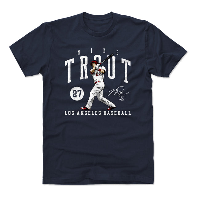 Mike Trout Men's Cotton T-Shirt | 500 LEVEL