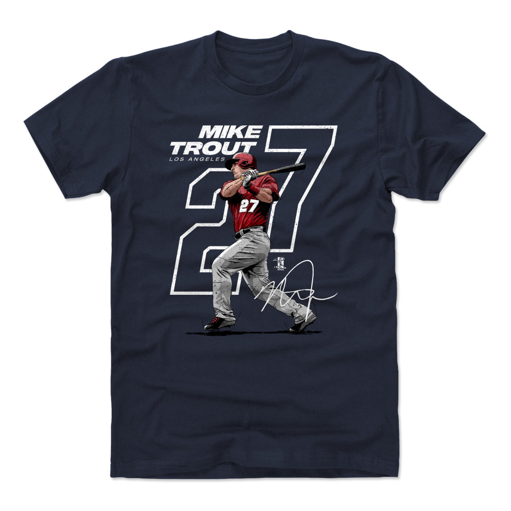 Mike Trout Men's Cotton T-Shirt | 500 LEVEL
