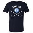 Chris Chelios Men's Cotton T-Shirt | 500 LEVEL