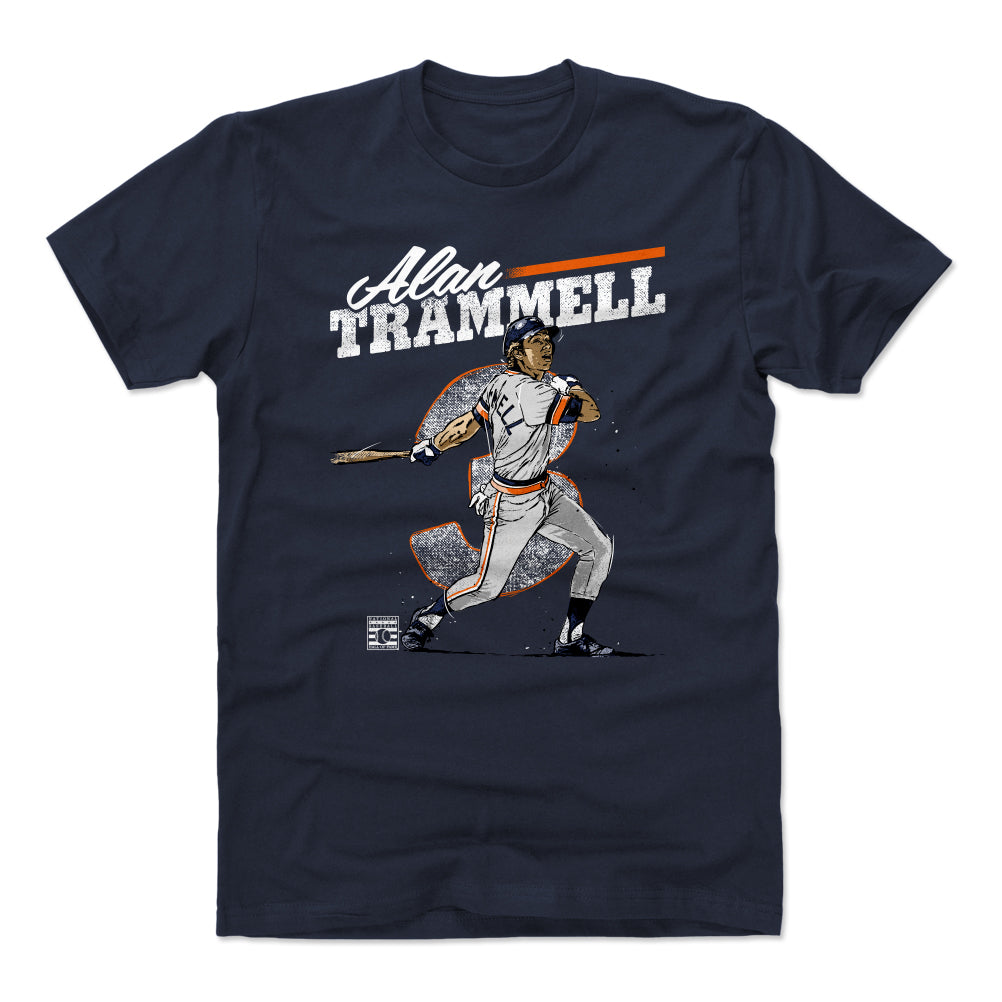 Alan Trammell Men's Cotton T-Shirt | 500 LEVEL
