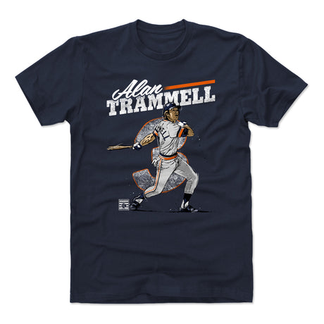 Alan Trammell Men's Cotton T-Shirt | 500 LEVEL