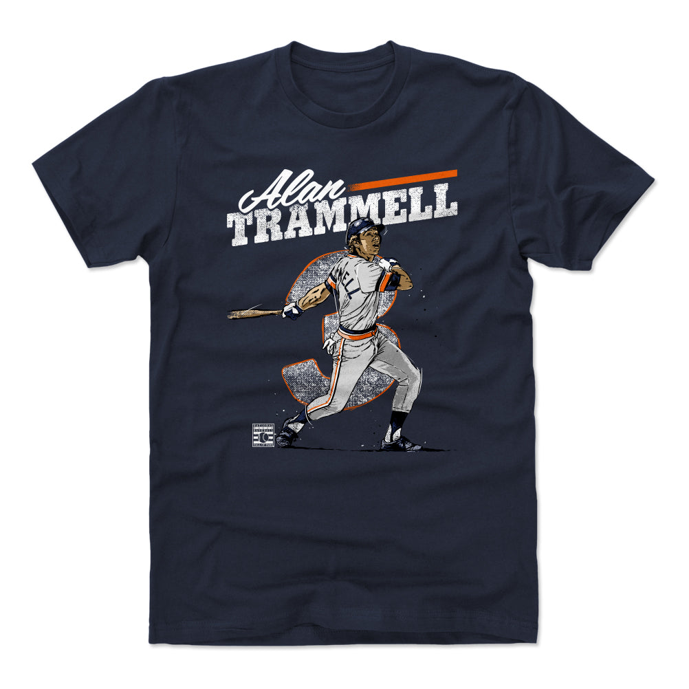 Alan Trammell Men&#39;s Cotton T-Shirt | 500 LEVEL