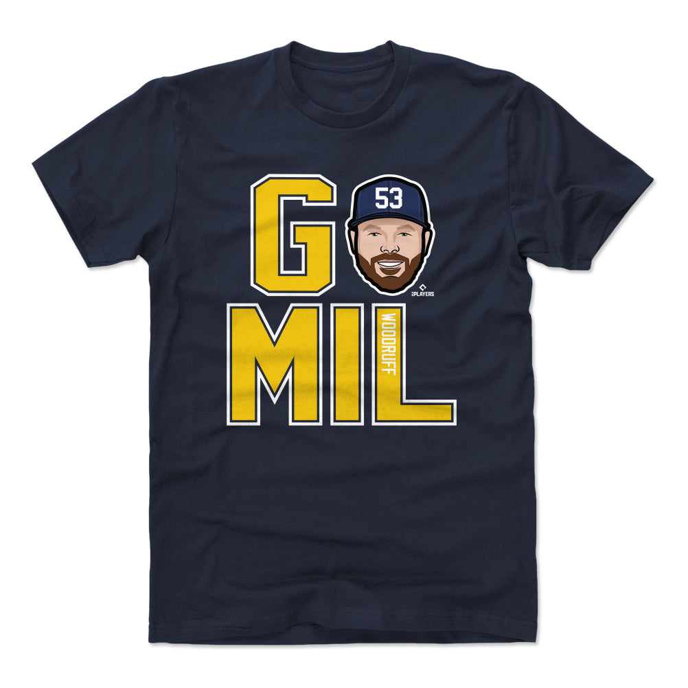 Brandon Woodruff Men's Cotton T-Shirt | 500 LEVEL