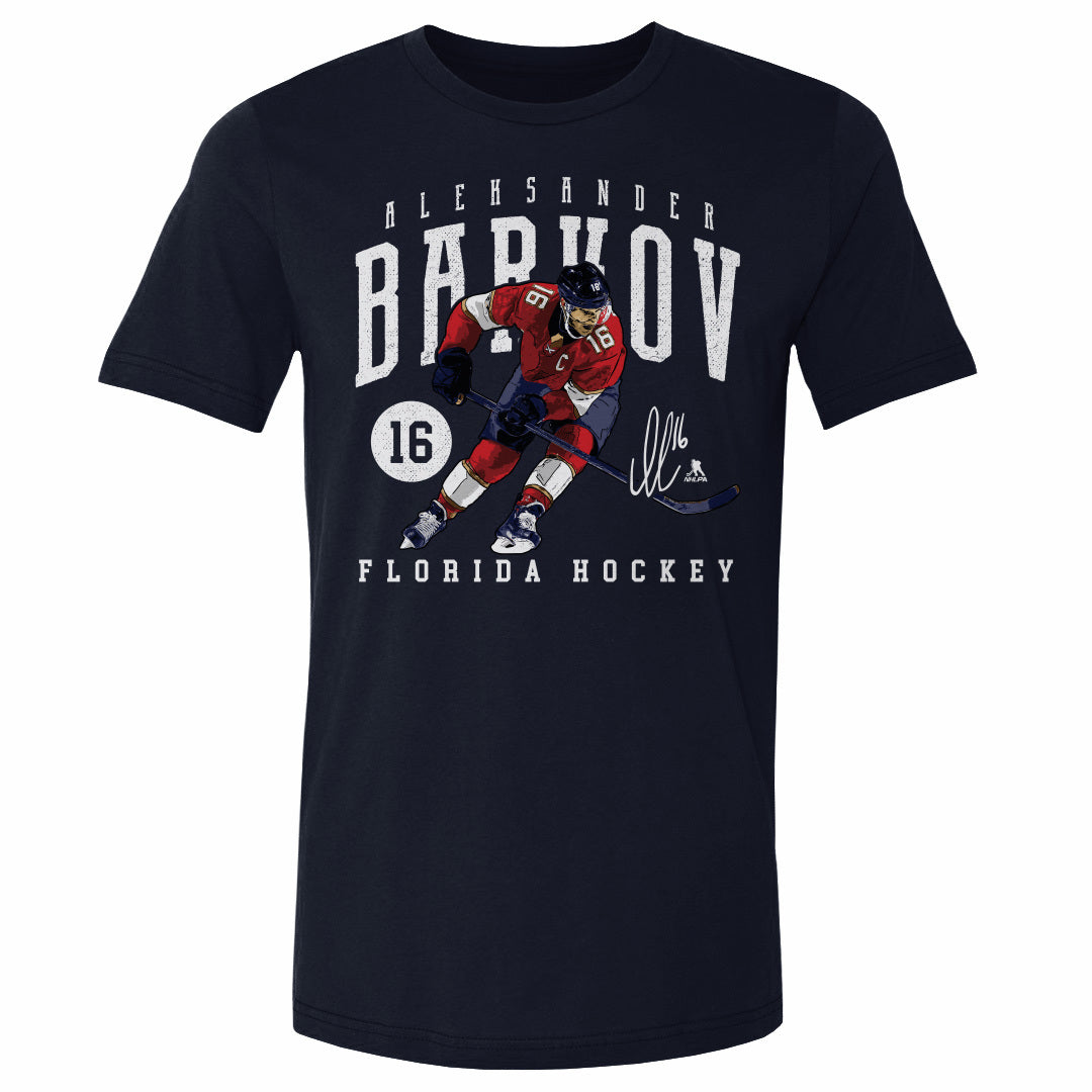 Aleksander Barkov Men's Cotton T-Shirt | 500 LEVEL