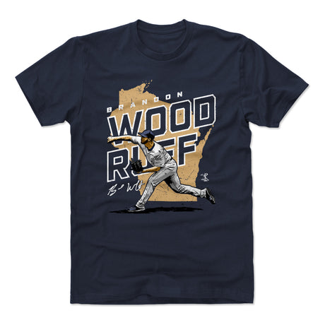 Brandon Woodruff Men's Cotton T-Shirt | 500 LEVEL
