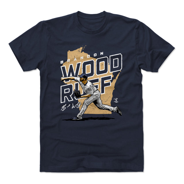 Brandon Woodruff Men's Cotton T-Shirt | 500 LEVEL