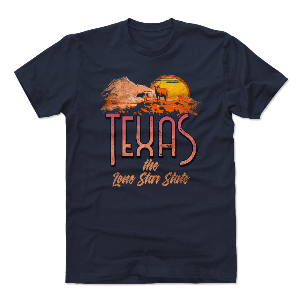 Texas Men's Cotton T-Shirt | 500 LEVEL