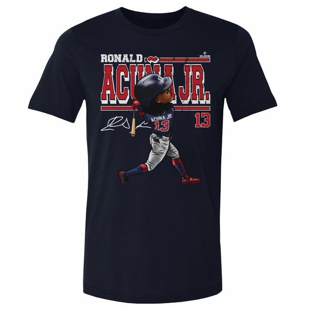 Ronald Acuna Jr. Men's Cotton T-Shirt | 500 LEVEL