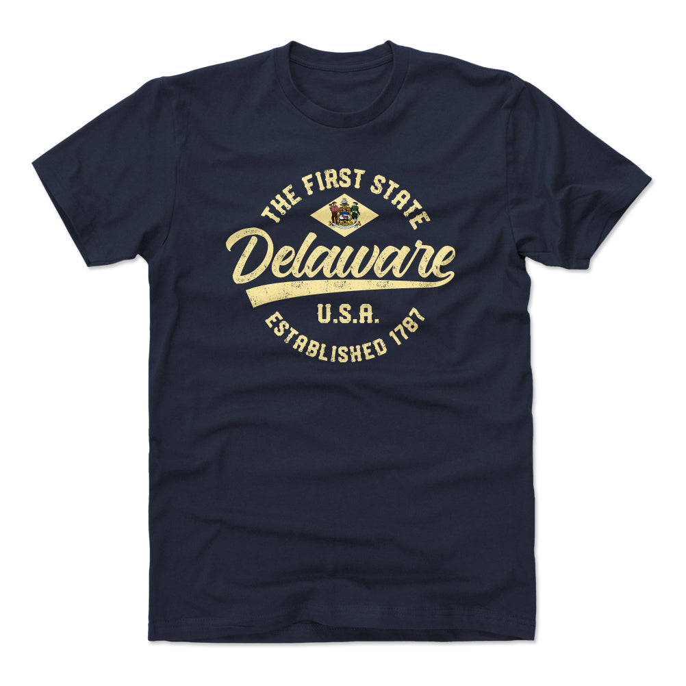 Delaware Men's Cotton T-Shirt | 500 LEVEL