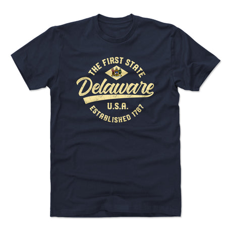 Delaware Men's Cotton T-Shirt | 500 LEVEL