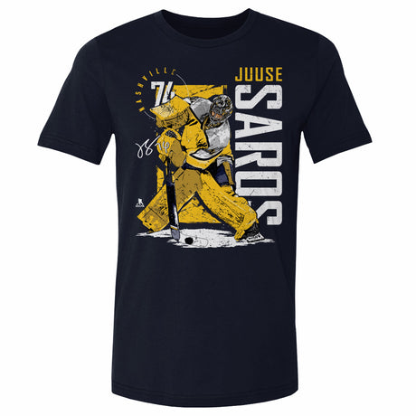 Juuse Saros Men's Cotton T-Shirt | 500 LEVEL