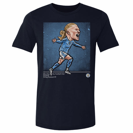 Erling Haaland Men's Cotton T-Shirt | 500 LEVEL