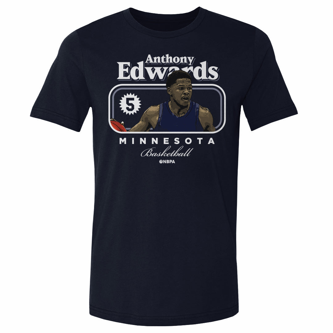 Anthony Edwards Men's Cotton T-Shirt | 500 LEVEL