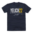 Christian Yelich Men's Cotton T-Shirt | 500 LEVEL
