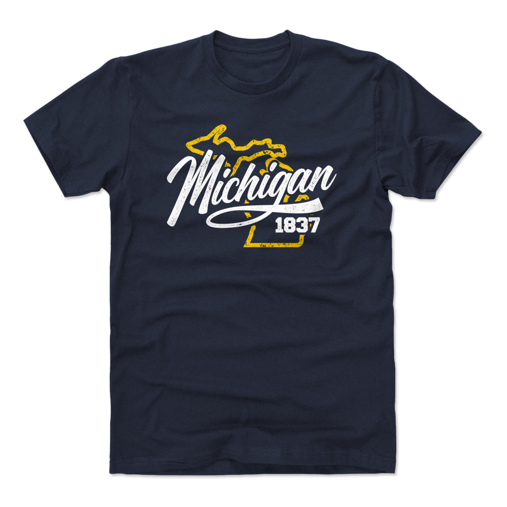 Michigan Men's Cotton T-Shirt | 500 LEVEL
