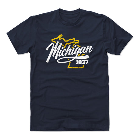 Michigan Men's Cotton T-Shirt | 500 LEVEL