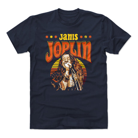Janis Joplin Men's Cotton T-Shirt | 500 LEVEL