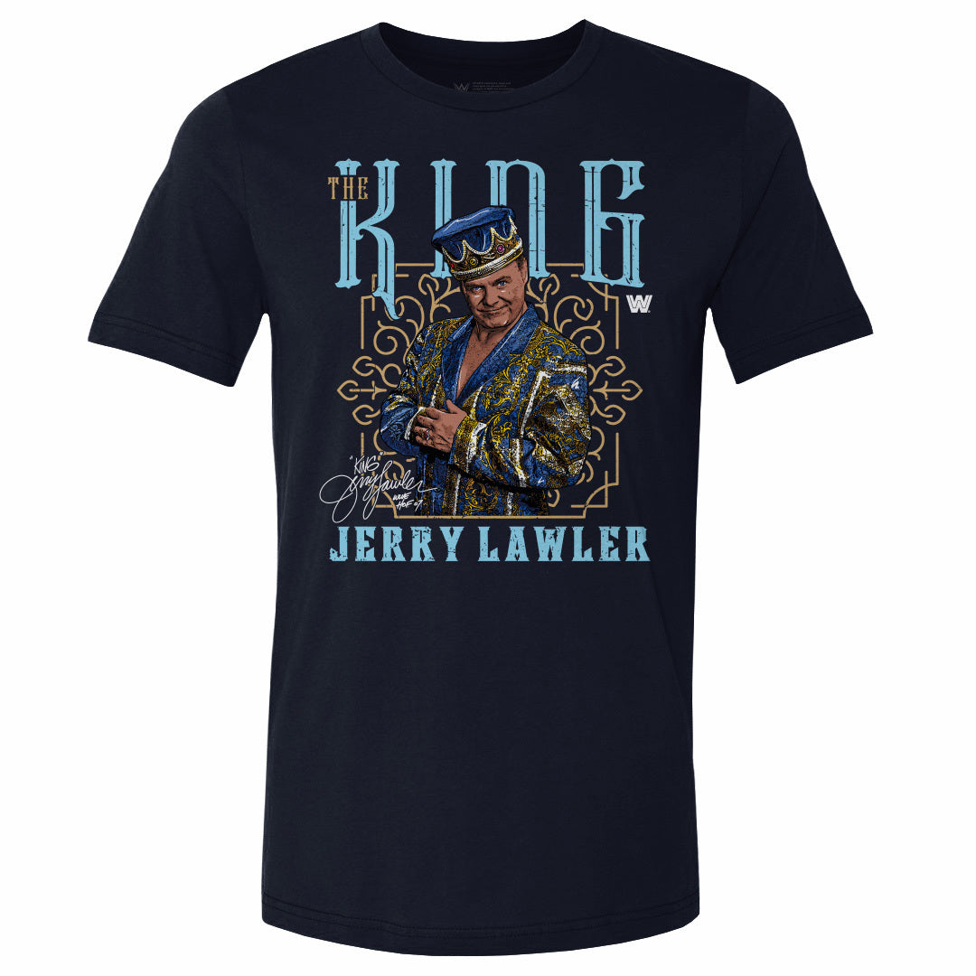 Jerry Lawler Men&#39;s Cotton T-Shirt | 500 LEVEL