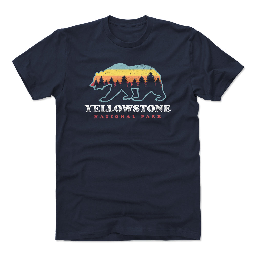 Yellowstone National Park Men's Cotton T-Shirt | 500 LEVEL