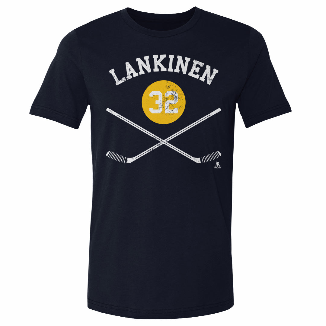 Kevin Lankinen Men&#39;s Cotton T-Shirt | 500 LEVEL
