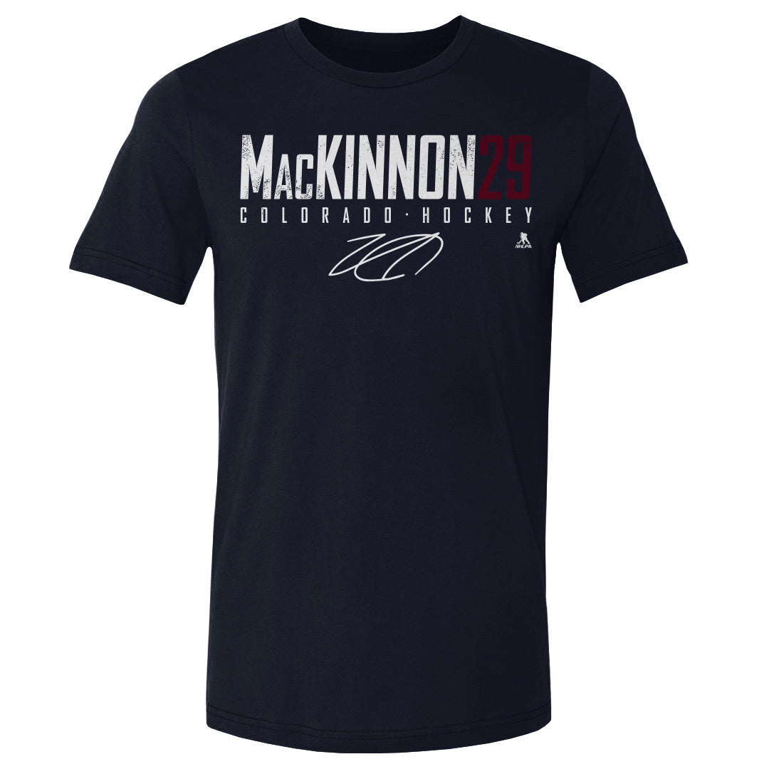Nathan MacKinnon Men&#39;s Cotton T-Shirt | 500 LEVEL