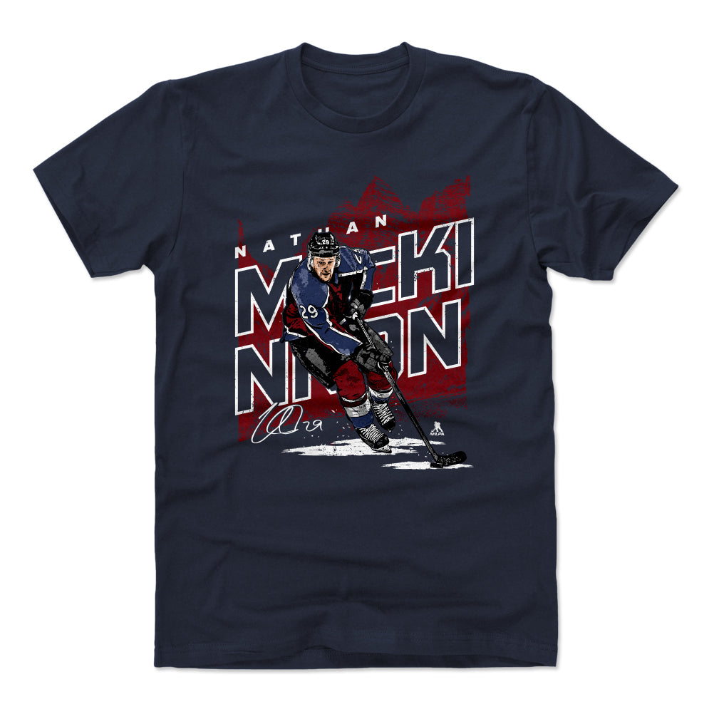Nathan MacKinnon Men's Cotton T-Shirt | 500 LEVEL