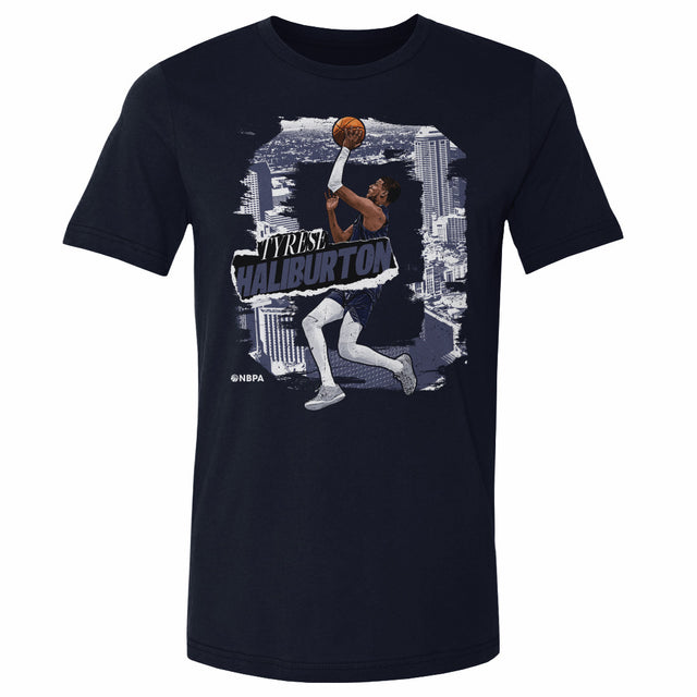 Tyrese Haliburton Men's Cotton T-Shirt | 500 LEVEL