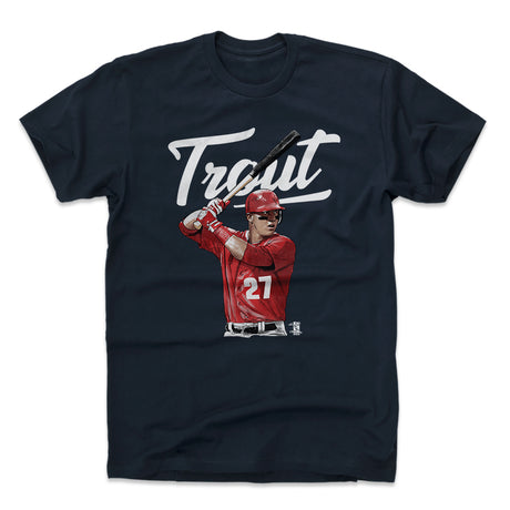 Mike Trout Men's Cotton T-Shirt | 500 LEVEL