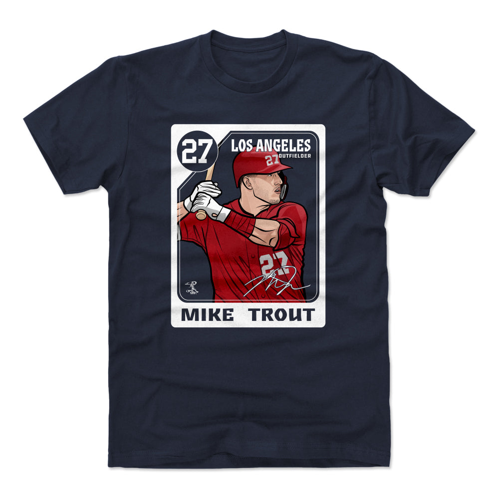Mike Trout Men's Cotton T-Shirt | 500 LEVEL