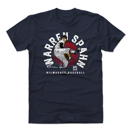 Warren Spahn Men's Cotton T-Shirt | 500 LEVEL