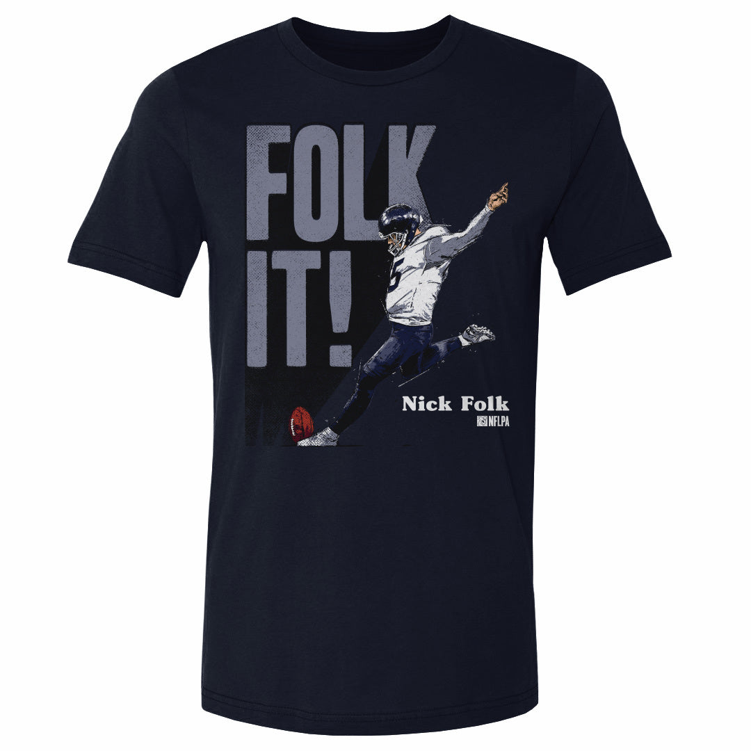Nick Folk Men&#39;s Cotton T-Shirt | 500 LEVEL