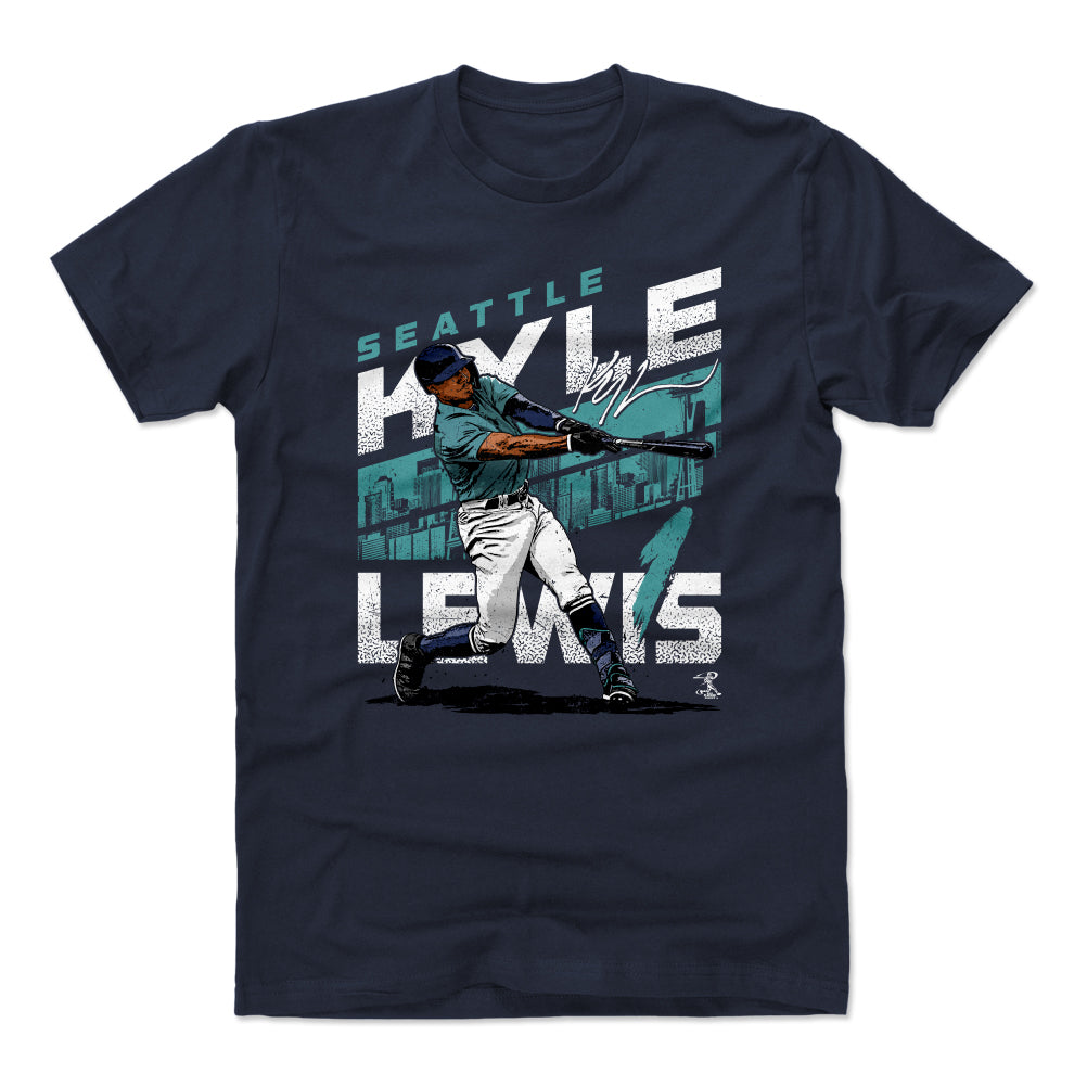 Kyle Lewis Men&#39;s Cotton T-Shirt | 500 LEVEL