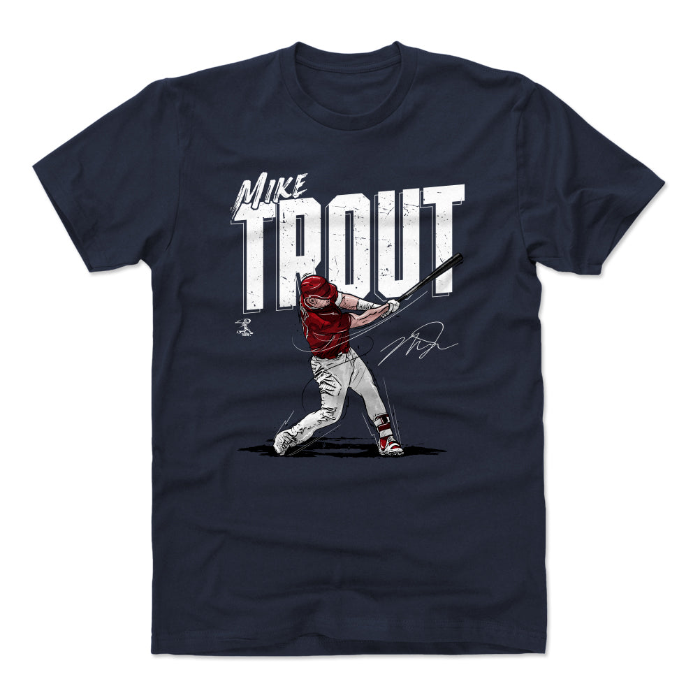 Mike Trout Men's Cotton T-Shirt | 500 LEVEL