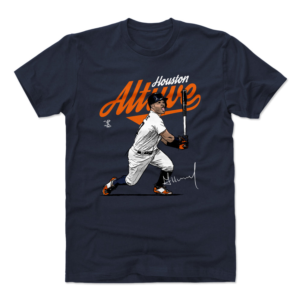 Jose Altuve Shirt Houston Baseball Men's Cotton T-Shirt 500