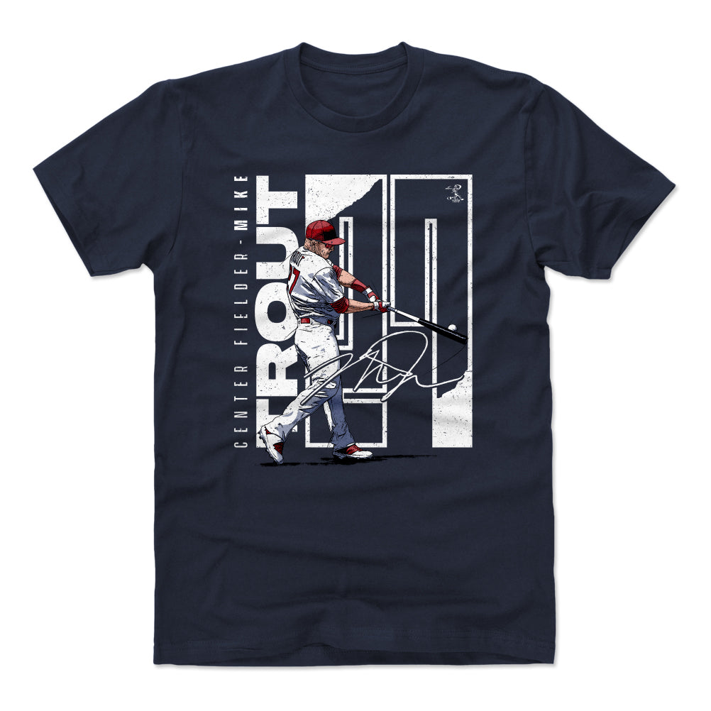 Mike Trout Men's Cotton T-Shirt | 500 LEVEL