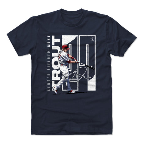 Mike Trout Men's Cotton T-Shirt | 500 LEVEL