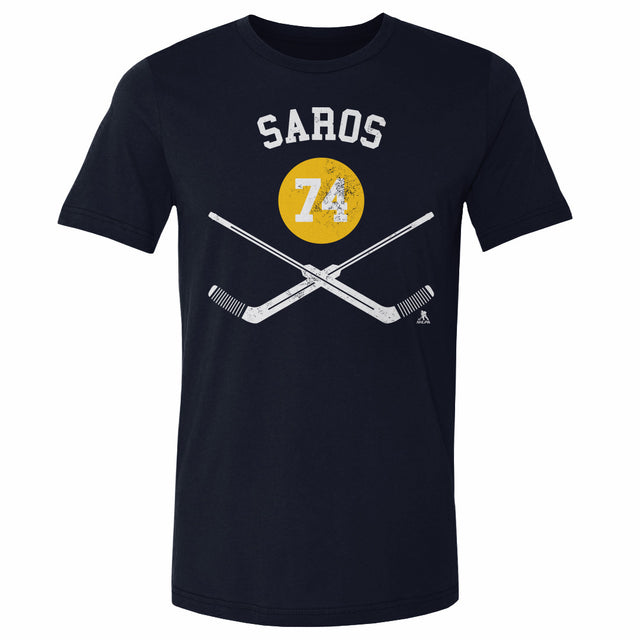 Juuse Saros Men's Cotton T-Shirt | 500 LEVEL