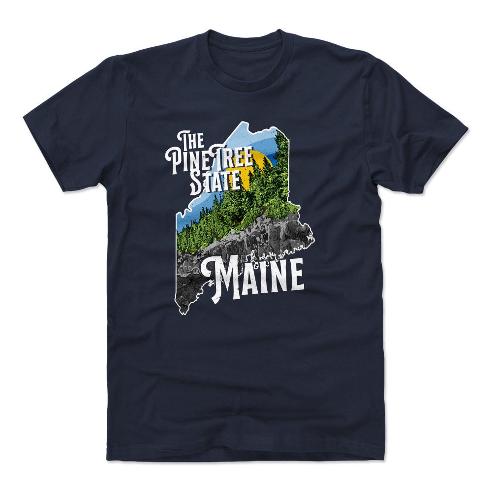 Maine Men's Cotton T-Shirt | 500 LEVEL