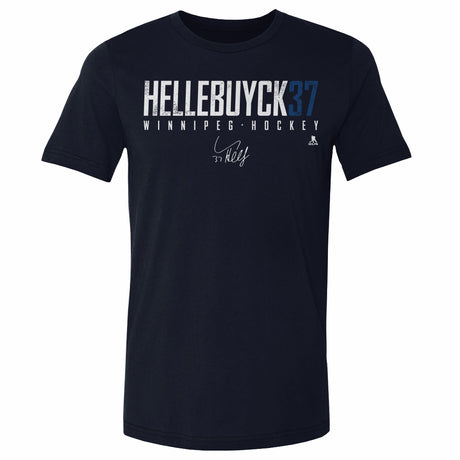 Connor Hellebuyck Men's Cotton T-Shirt | 500 LEVEL